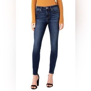 Liverpool Piper Hugger Ankle Skinny Blue Denim Jean Women’s Size 2 / 26